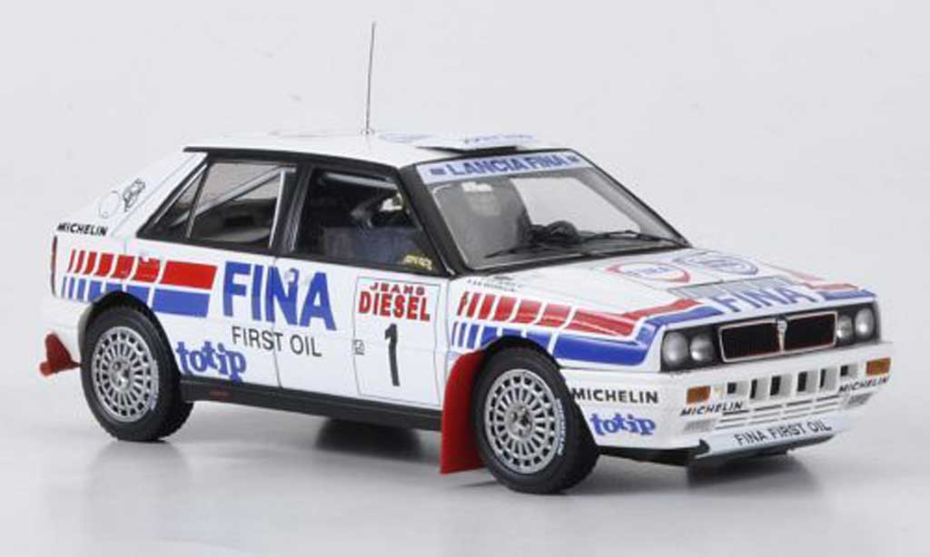 Lancia Delta HF Integrale 1/43 HPI HF Integrale 16V No.1Fina Rally San Remo 1991 diecast model cars