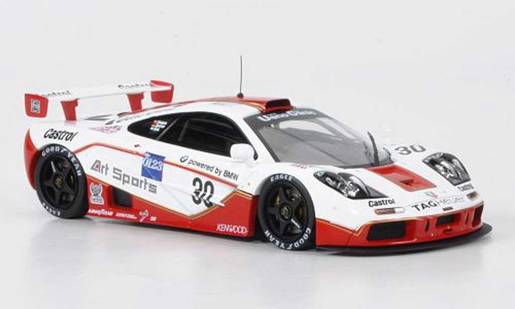 McLaren F1 1/43 HPI GTR No.30 Art Sports Nielsen/Bscher/Kox 24h Le Mans 1996 diecast model cars