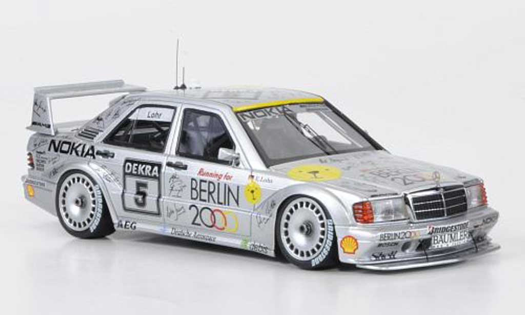 Mercedes 190 E 1/43 HPI E 2.5-16 Evo II No.5 Berlin 2000 E.Lohr DTM 1992 diecast model cars