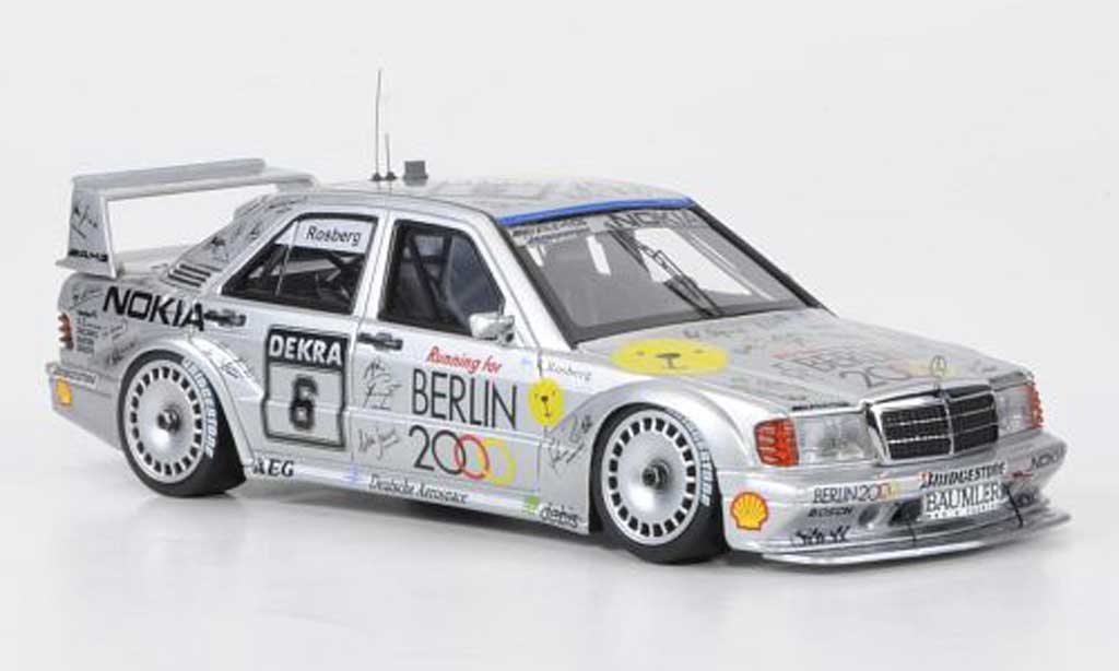 Mercedes 190 E 1/43 HPI E 2.5-16 Evo II No.6 Berlin 2000 K.Rosberg DTM 1992 diecast model cars