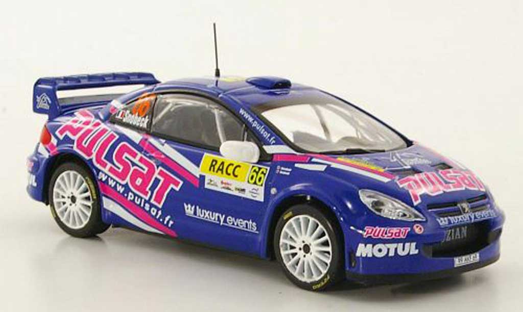 Peugeot 307 WRC 1/43 Hachette WRC No.66 Pulsat D.Snobeck / G.Mondesir Rally Catalunya 2009 diecast model cars