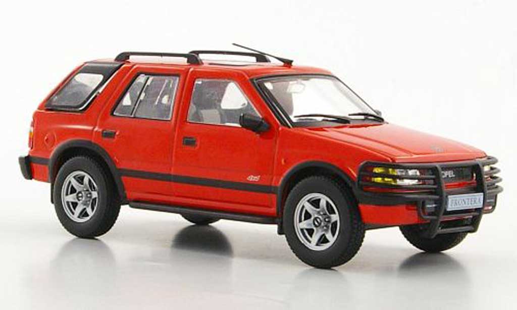 Opel Frontera 1/43 Hachette A red (ohne Magazin) 1991 diecast model cars