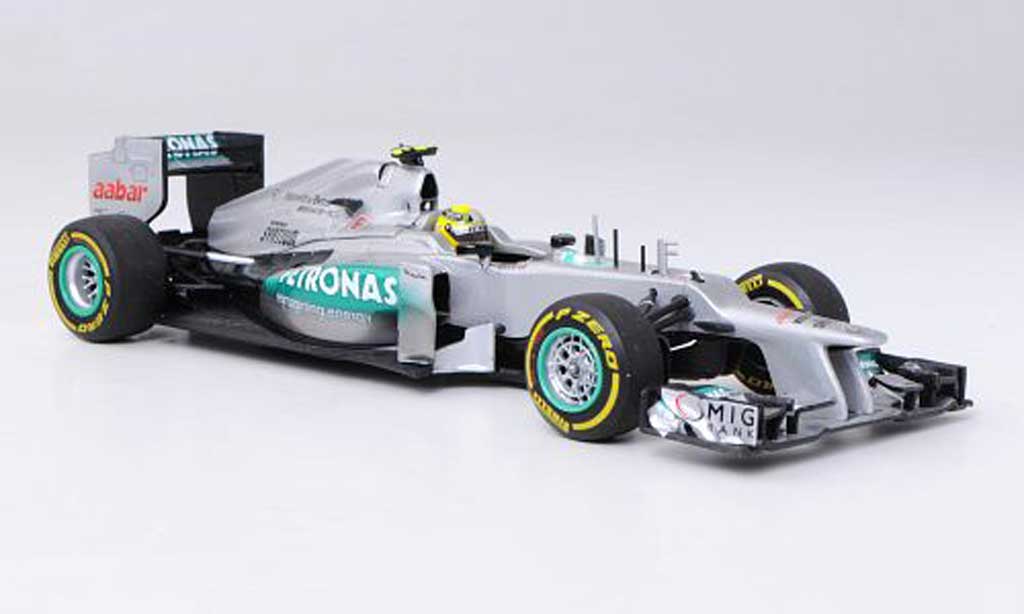 Mercedes F1 2012 1/43 Minichamps 2012 AMG Petronas W03 No.8 N.Rosberg -Saison diecast model cars
