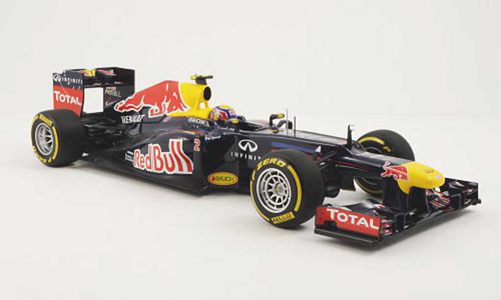 Red Bull F1 2012 1/18 Minichamps 2012 Renault RB8 No.2 M.Webber Saison diecast model cars
