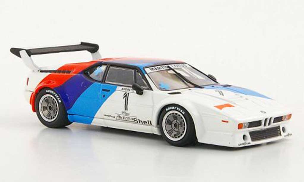 Bmw M1 1979 1/43 Minichamps 1979 Procar No.1 M.Andretti diecast model cars