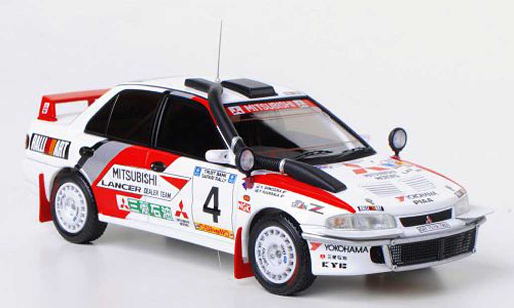 Mitsubishi Lancer Evolution II 1/43 HPI Evolution II No.4 RalliArt P.Kuukkala / K.Shinozuka Safari Rally 1994 diecast model cars