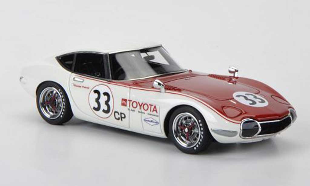 Toyota 2000 GT 1968 1/43 HPI 1968 No.33 S.Patrick SCCA diecast model cars