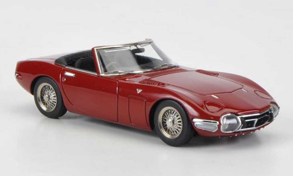 Toyota 2000 GT 1/43 HPI Roadster red RHD diecast model cars