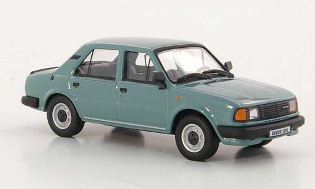 Skoda 120 1/43 Abrex L greygrun 1986 diecast model cars