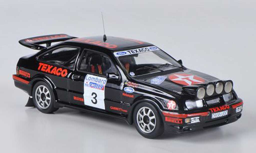 Ford Sierra Cosworth RS 1/43 Trofeu Cosworth RS No.3 Texaco S.Blomquist / B.Berglund RAC Rally diecast model cars