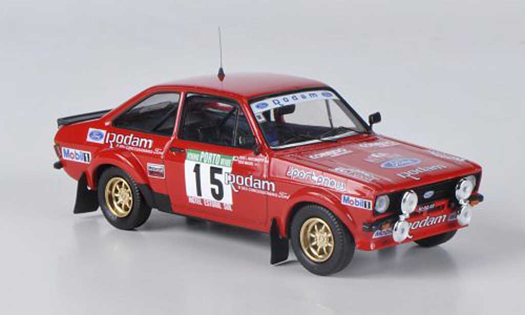 Ford Escort MK2 1/43 Mini Partes MK2 No.15 Rodam J.Miguel / J.L.Nascimento Rally Portugal 1985 diecast model cars