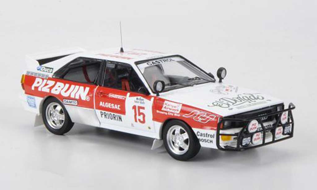 Audi Quattro 1/43 Trofeu No.15 Piz Buin F.Wurz / C.Brandstetter Safari Rally 1984 diecast model cars