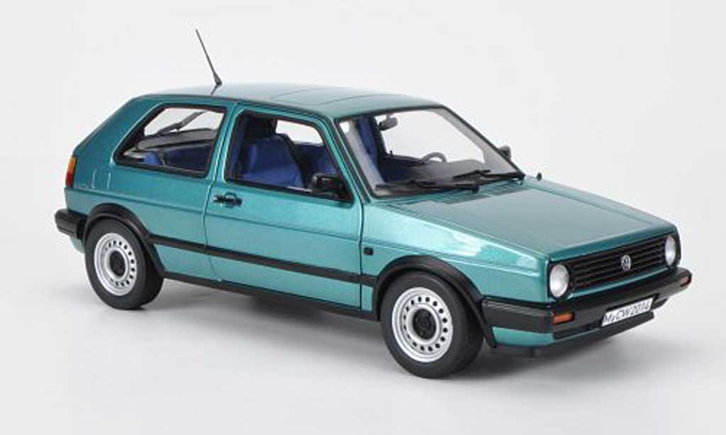 Volkswagen Golf 2 1/18 Norev 2 Madison grun Sondermodell MCW 1990 diecast model cars