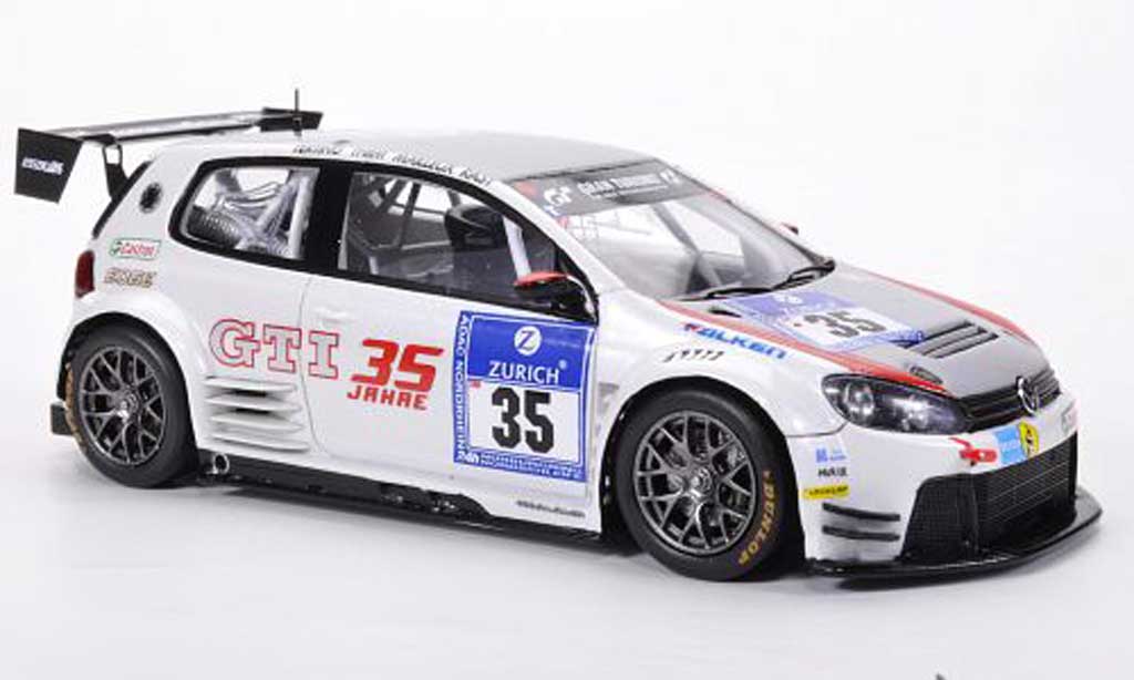 Volkswagen Golf VI 1/43 Spark VI 24 No.35 Terting / Thiim / Mailleux / Rast 24h ADAC Nurburgring 2011 diecast model cars