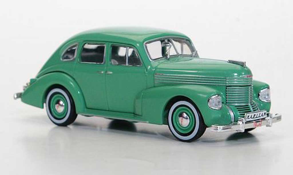 Opel Kapitan 1/43 Hachette grun (ohne Magazin) 1938 diecast model cars
