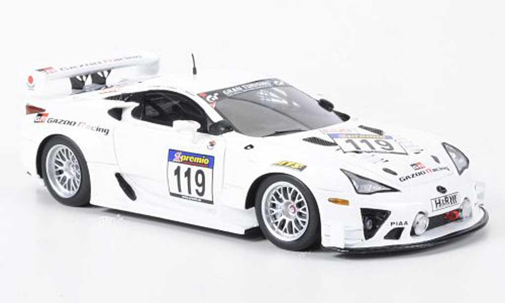 Lexus LFA 1/43 Ebbro No.119 4h Rennen VLN Nurburgring 2011 diecast model cars