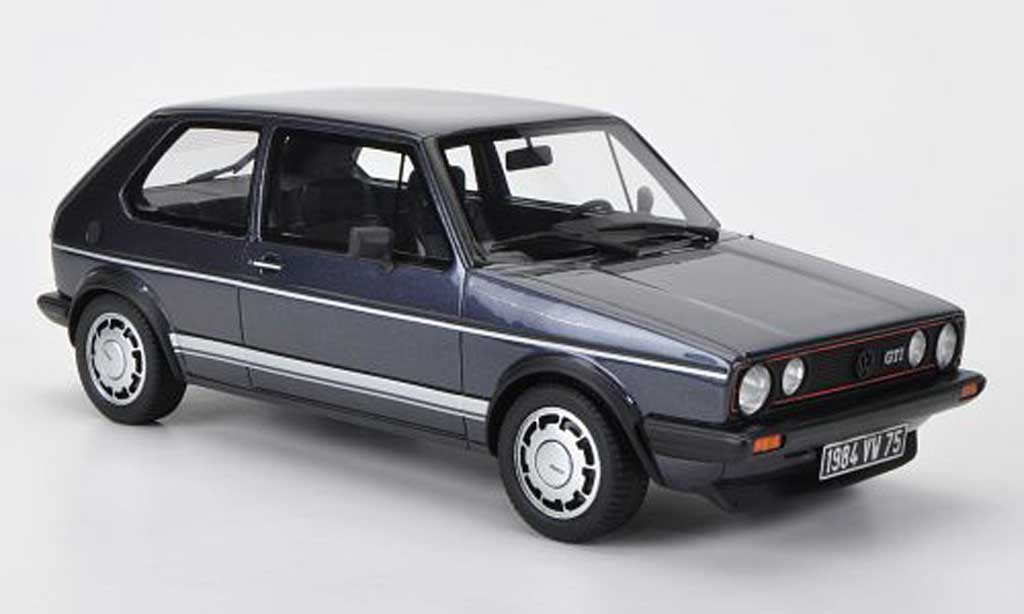Volkswagen Golf 1 GTI 1/18 Ottomobile 1 GTI 1800 Plus (Pirelli) bluegrey diecast model cars