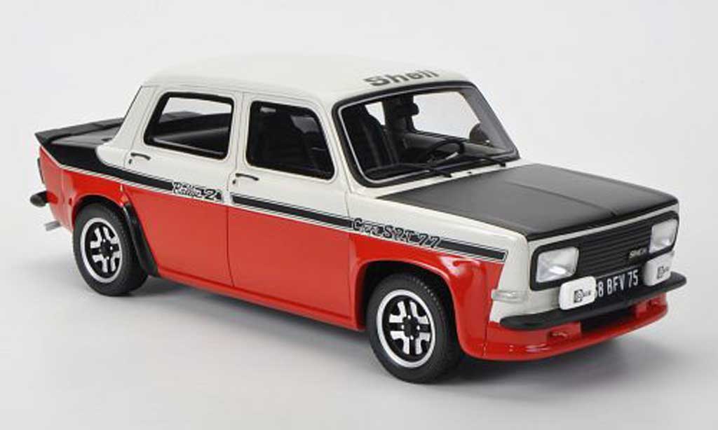Simca 1000 1/18 Ottomobile Rally 2 Coupe SRT 77 white/red/mattblack diecast model cars