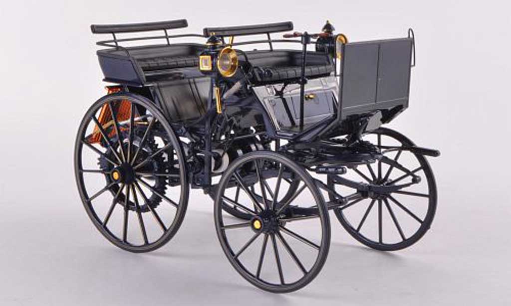 Mercedes Daimler 1/18 Norev Motorkutsche black 1886 diecast model cars