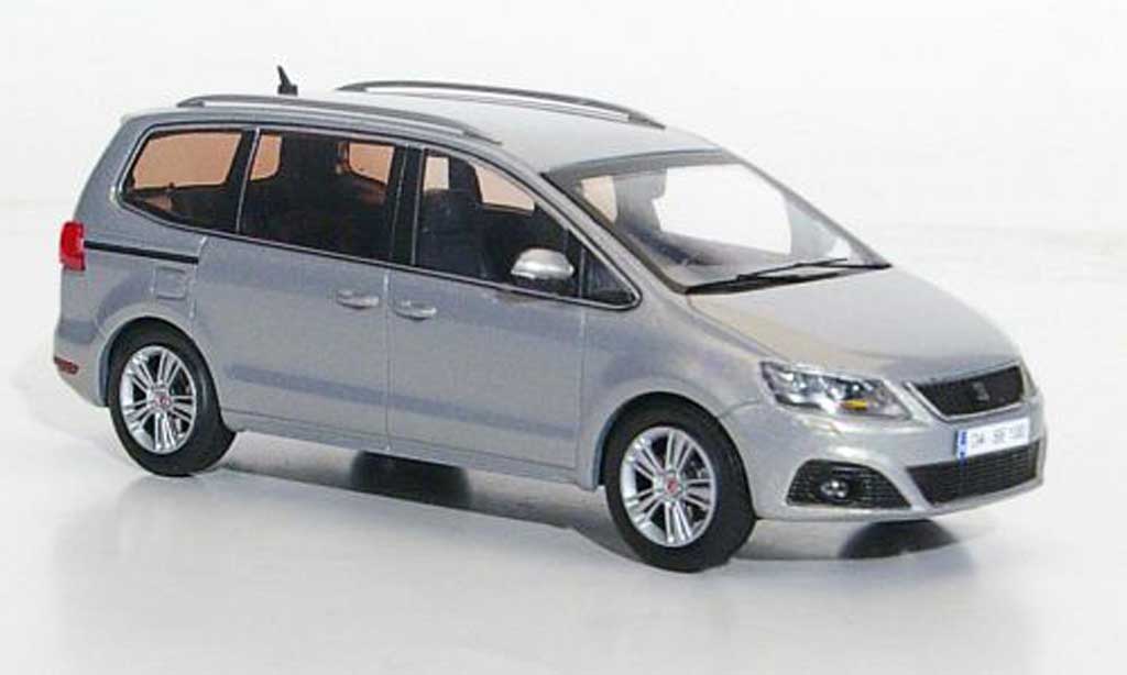 Seat Alhambra 1/43 Hachette grey 2010 diecast model cars