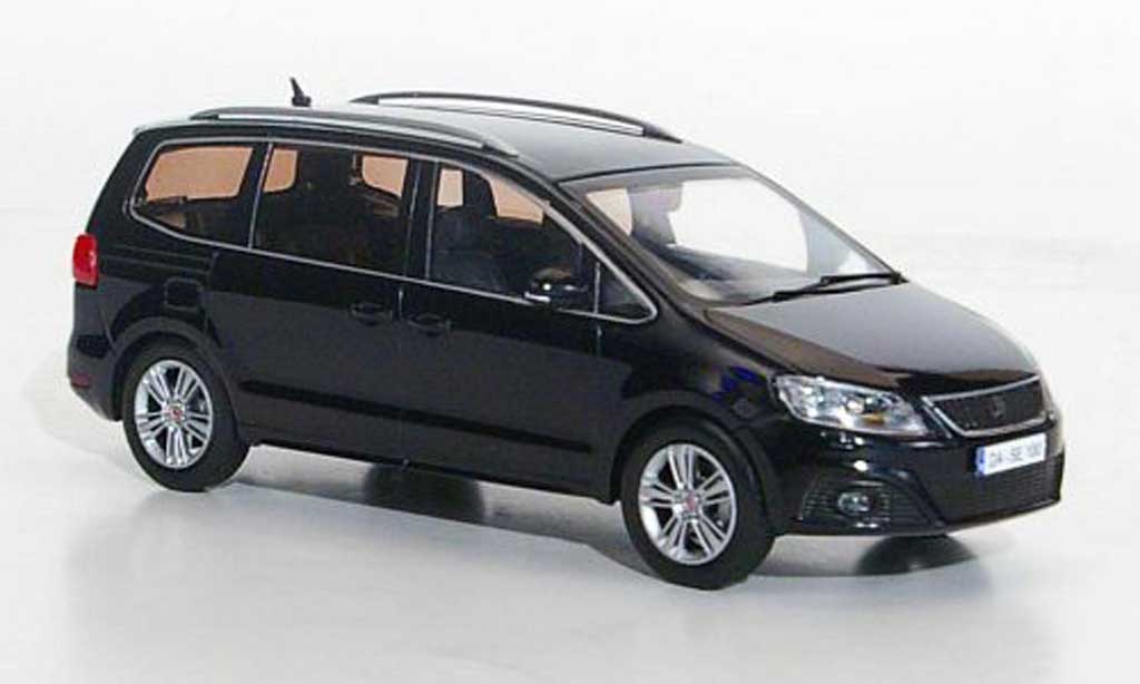 Seat Alhambra 1/43 Hachette black 2010 diecast model cars