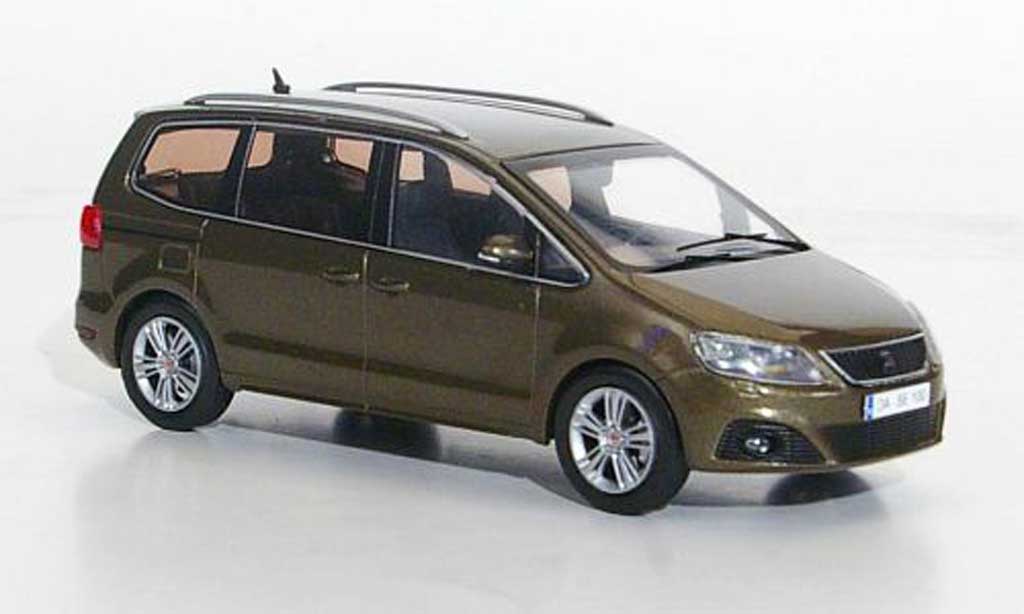 Seat Alhambra 1/43 Hachette brown 2010 diecast model cars