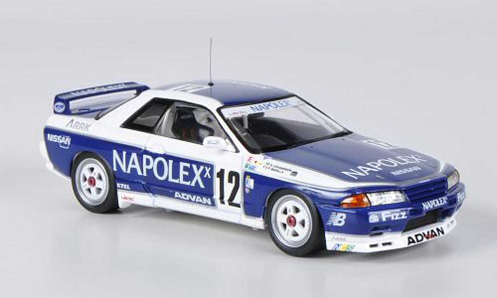 Nissan Skyline R32 1/43 HPI R32 GT-R No.12 Napolex S.Johansson / P.Barilla JTC 1991 diecast model cars