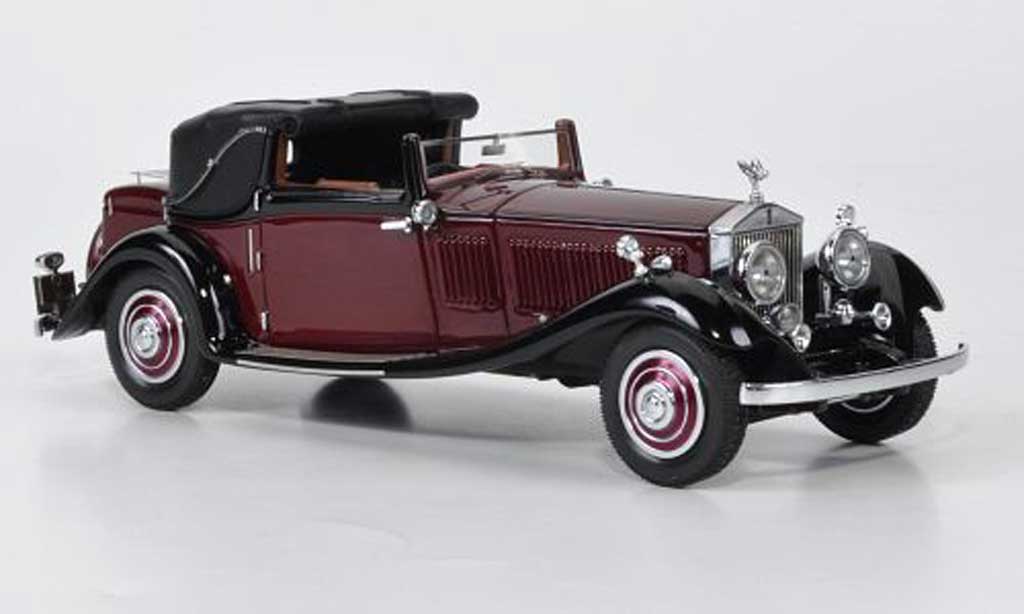 Rolls Royce Phantom 1934 1/43 Neo 1934 II Owen Sedanca Coupe J. Gurnney Nutting & Co. red/black lim. Auflage 500 1934 diecast model cars