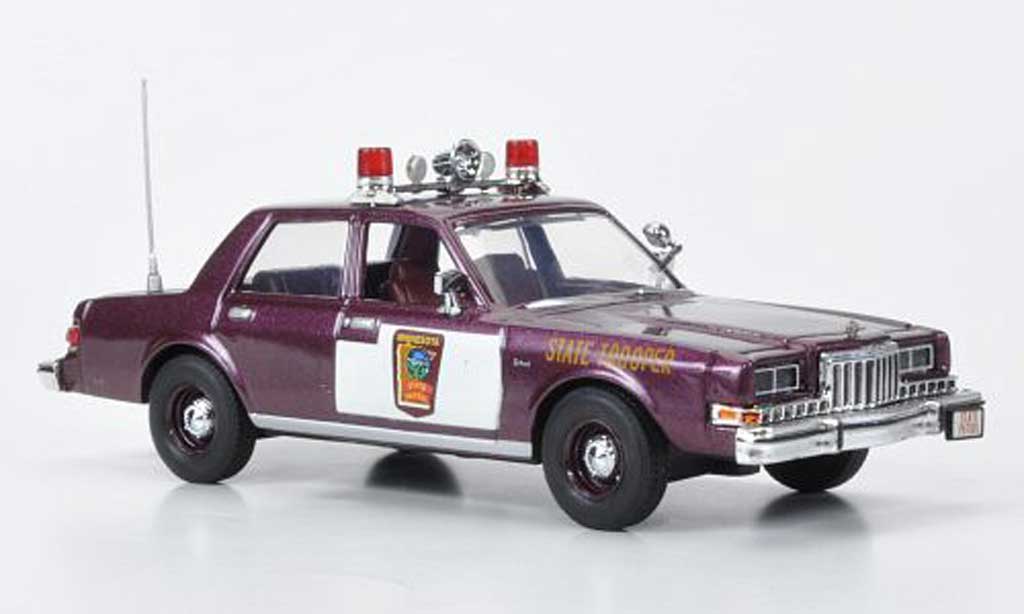 Dodge Diplomat 1/43 First Response Minnesota State Patrol 1985 diecast model cars
