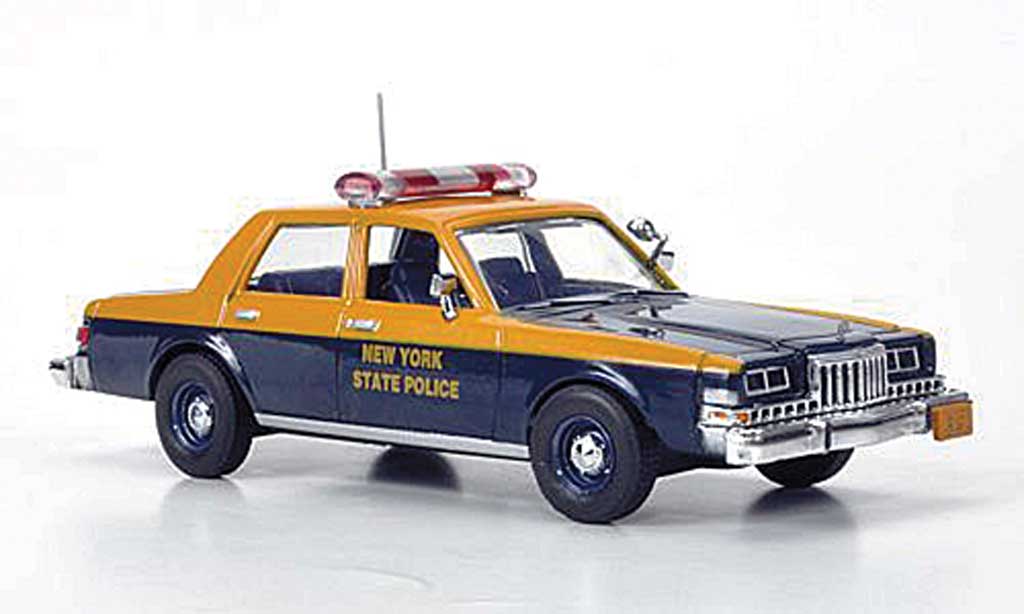 Dodge Diplomat 1/43 First Response New York State Police 1985 diecast model cars