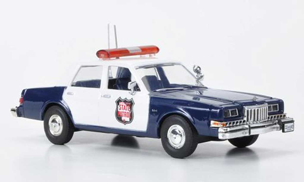 Dodge Diplomat 1/43 First Response Wisconsin State Patrol 1985 diecast model cars