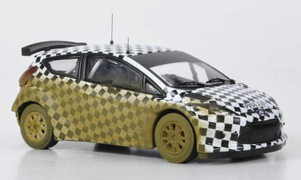 Ford Fiesta S2000 1/43 IXO S2000 M.Wilson Testfahrzeug Greystoke Forest 2009 diecast model cars