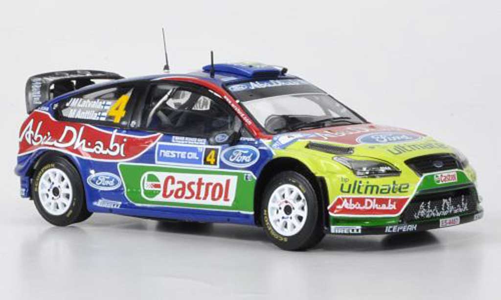 Ford Focus RS WRC 1/43 IXO RS WRC 09 No4 BP/Abu Dhabi Rally Finnland 2010 diecast model cars
