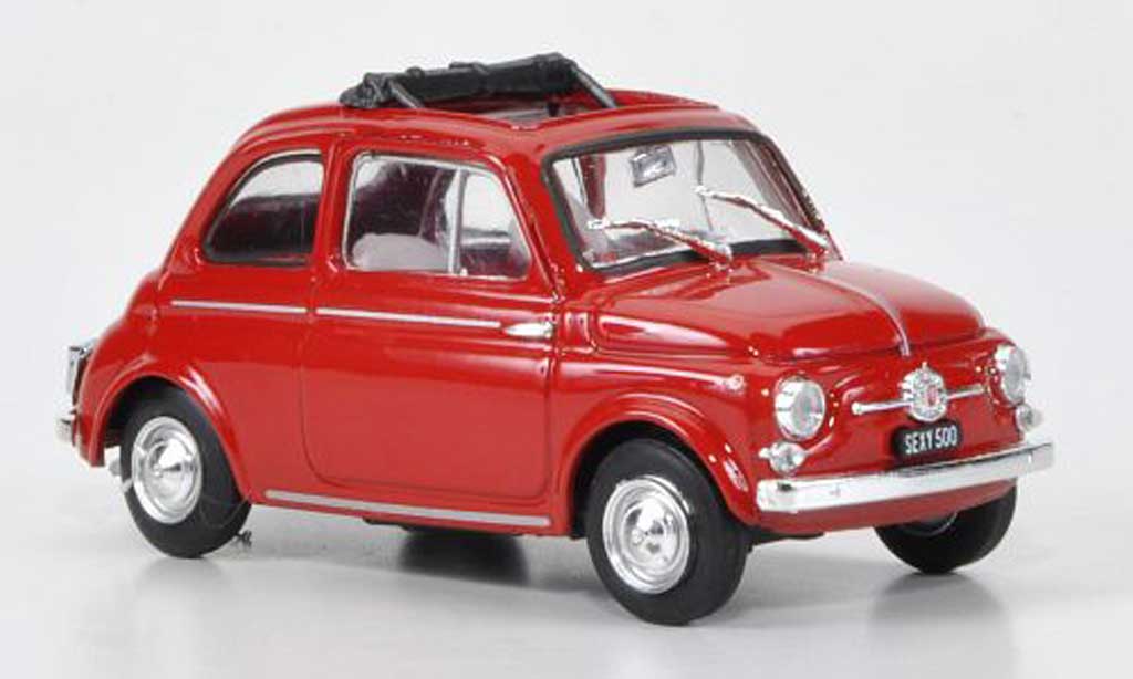 Fiat 500 1/43 Brumm Sexibrumm red ohne Katalog 1960 diecast model cars
