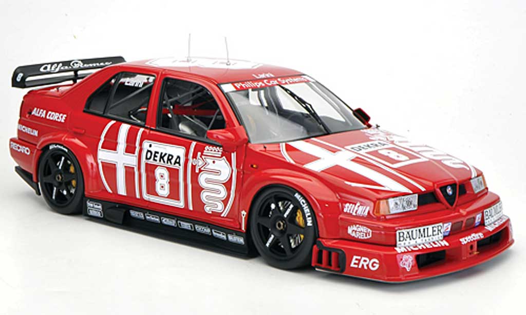 Alfa Romeo 155 1/18 HPI V6 TI No.8 Alfa Corse N.Larini DTM 1993 diecast model cars