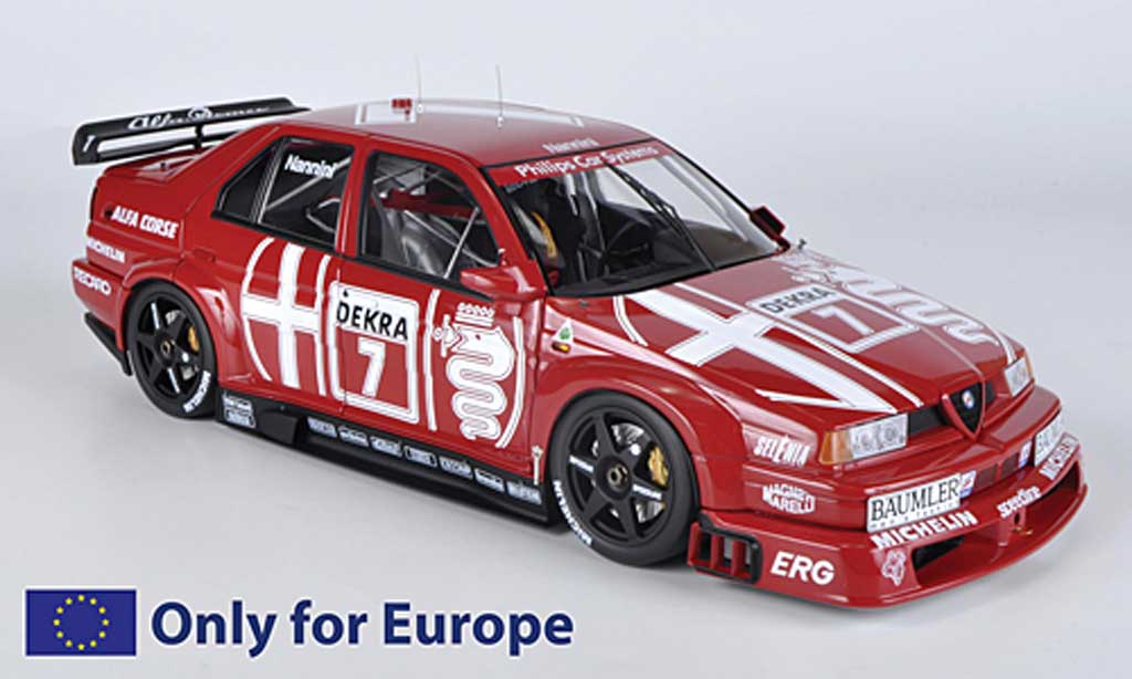 Alfa Romeo 155 1/18 HPI V6 TI No.7 Alfa Corse A.Nannini DTM 1993 diecast model cars
