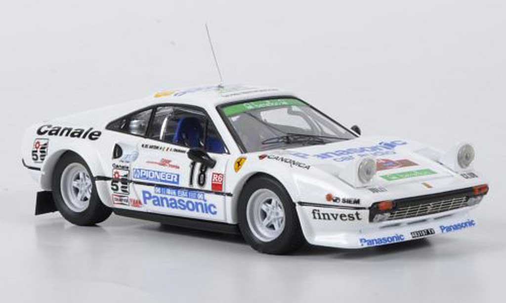 Ferrari 308 GTB 1/43 Best GTB Gr.4 No.18 A.Tognana / M.de Antoni Rally Elba 1982 diecast model cars