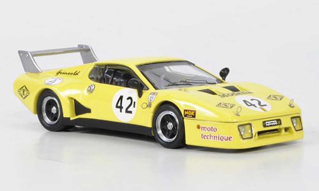 Ferrari 512 BB LM 1/43 Best BB LM No.42 Bond / Bell / Grinoold Silverstone 1981 diecast model cars