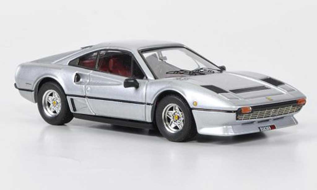 Ferrari 208 GTB 1/43 Best GTB Turbo grey grey 1982 diecast model cars