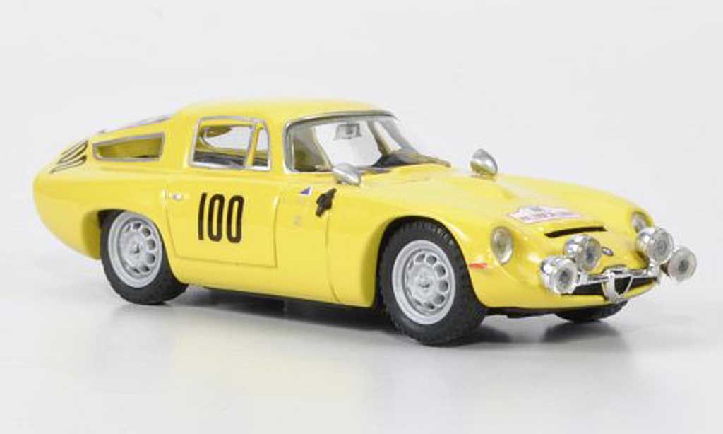 Alfa Romeo TZ1 1/43 Best No.100 Masoero / Maurin Tour de Corse 1963 diecast model cars