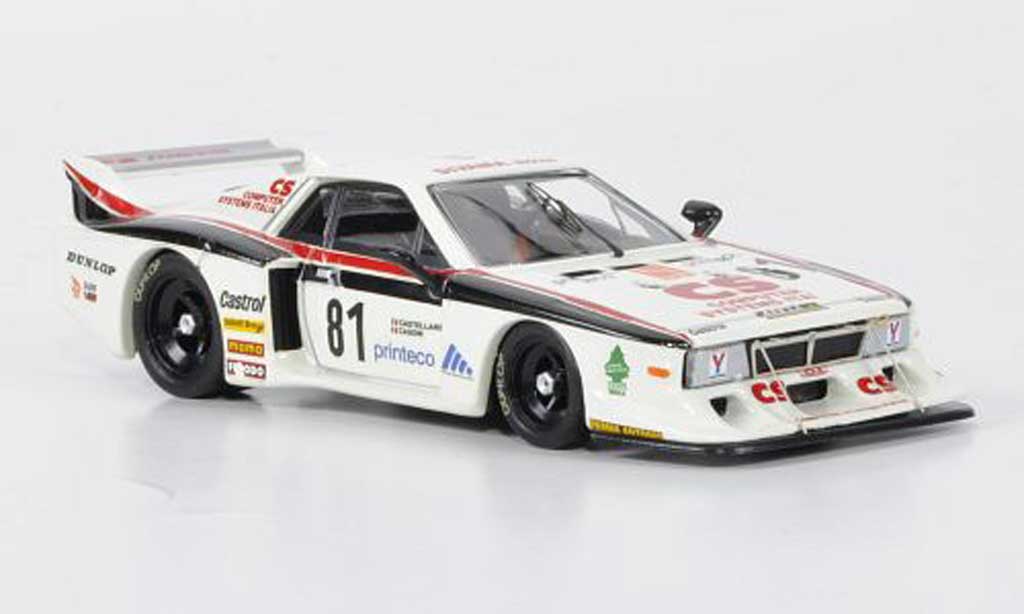 Lancia Beta Monte Carlo 1/43 Best Monte Carlo Turbo No.81 Vesuvio Racing Casoni / Castellano Monza 1982 diecast model cars