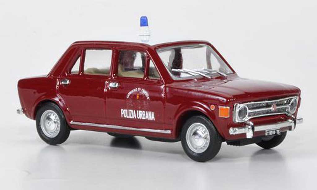 Fiat 128 1/43 Rio Polizia Urbana - Comune di Trieste Police diecast model cars