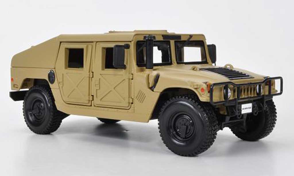 Hummer Humvee 1/18 Maisto Militarversion sand diecast model cars