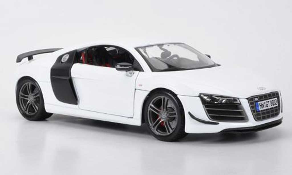 Audi R8 GT 1/18 Maisto GT white/Carbonoptik diecast model cars