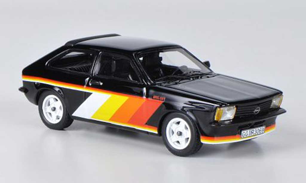 Opel Kadett C 1/43 Neo C City Irmscher black diecast model cars