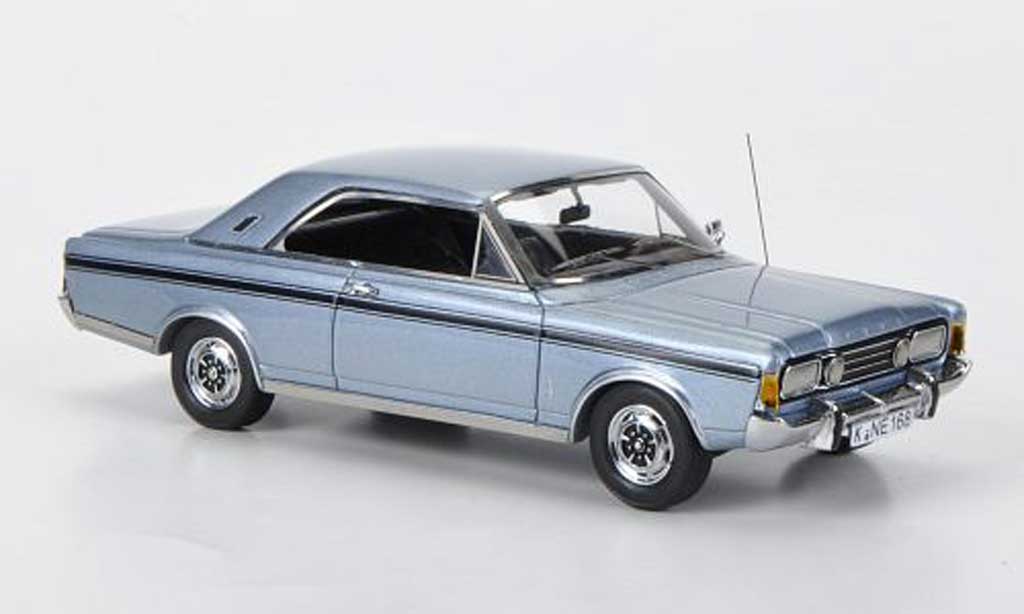 Ford Taunus 1970 1/43 Neo 1970 (P7b) 23M blue diecast model cars