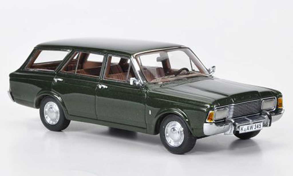 Ford Taunus 1/43 Neo (P7b) Turnier grun diecast model cars