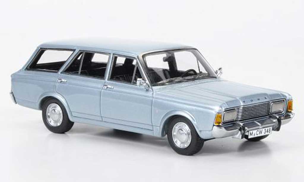 Ford Taunus 1969 1/43 Neo 1969 (P7b) Tunier blue limited edition diecast model cars