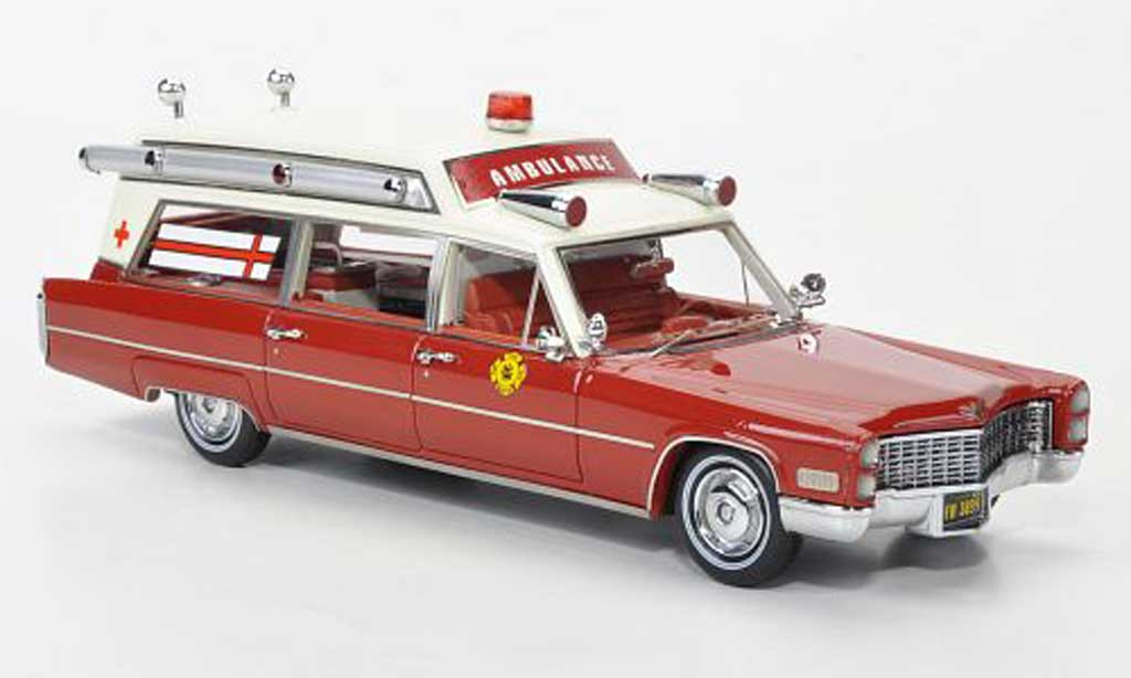 Cadillac S & S 1/43 Neo Ambulance Fire Rescue diecast model cars