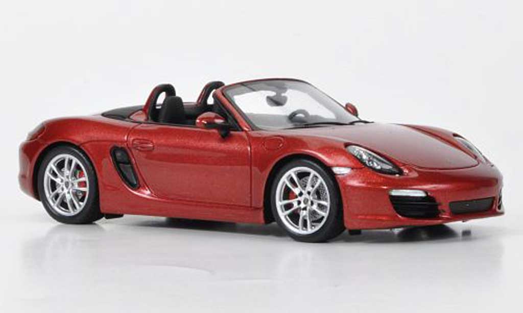 Porsche Boxster 1/43 Spark S red 2011 diecast model cars